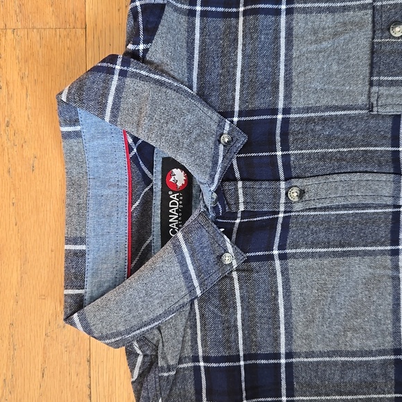 Canada Weather Gear Men's Size XL  Unlined Flannel Shirt - Picture 5 of 15